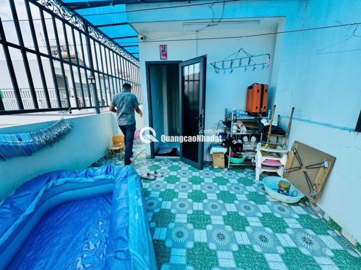 NHÀ 4TẦNG, HẺM xe tải, BÌNH ĐÔNG, P15Q8, 49m2, NHỈNH 5ty